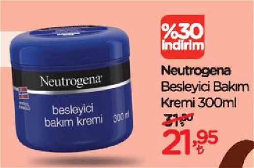 Neutrogena Besleyici Bakım Kremi 300 ml image