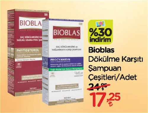 Bioblas Dökülme Karşıtı Şampuan Çeşitleri/Adet image