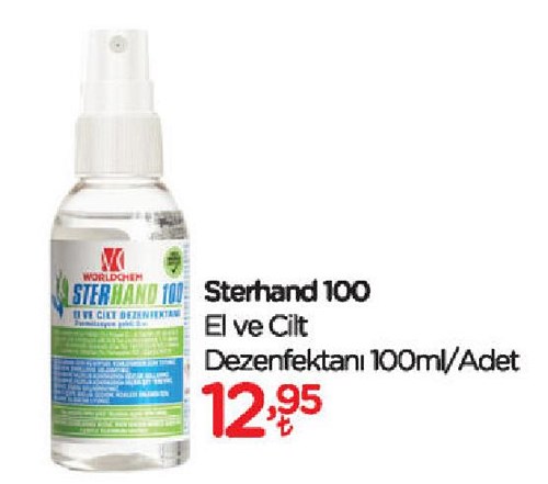 Sterhand 100 El ve Cilt Dezenfektanı 100 ml image