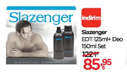 Slazenger Edt 125 ml+Deo 150 ml Set image