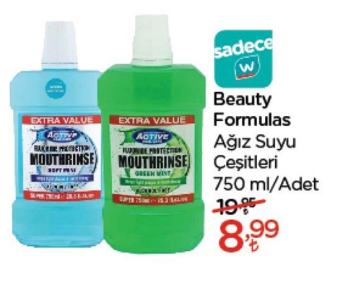 Beauty Formulas Ağız Suyu Çeşitleri 750 ml image