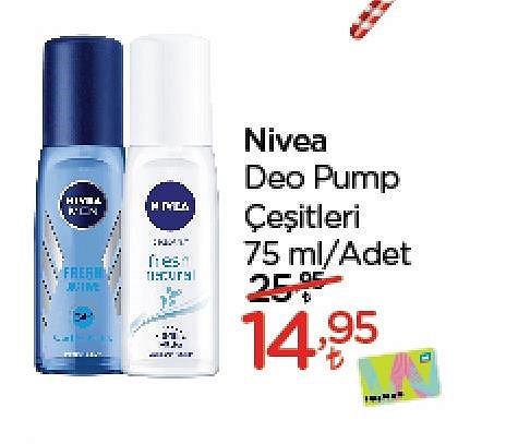 Nivea Deo Pump Çeşitleri 75 ml image