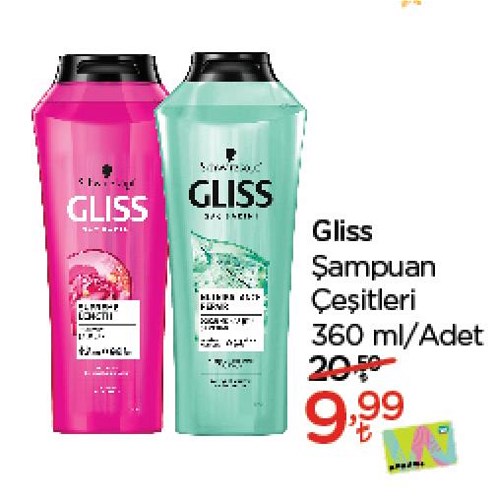 Gliss Şampuan Çeşitleri 360 ml image