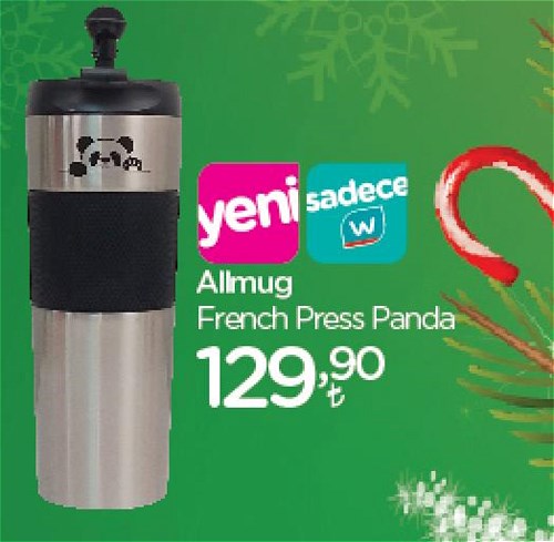 Allmug French Press Panda image