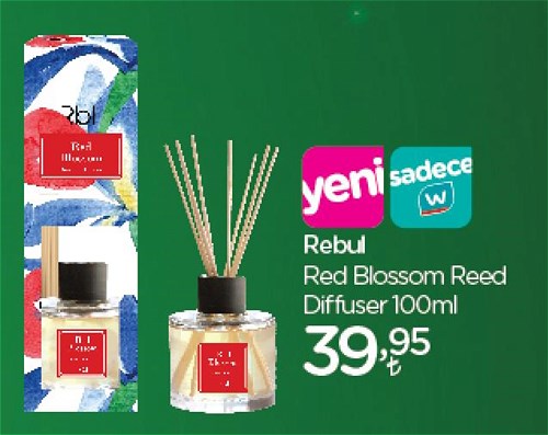 Watsons Rebul Red Blossom Reed Diffuser 100ml