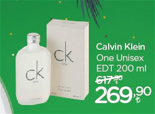 Calvin Klein One Unisex Edt 200 ml image