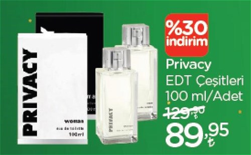 Privacy Edt Çeşitleri 100 ml image