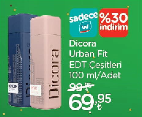 Dicora Urban Fit Edt Çeşitleri 100 ml image