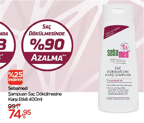 Sebamed Şampuan Saç Dökülmesine Karşı Etkili 400 ml image