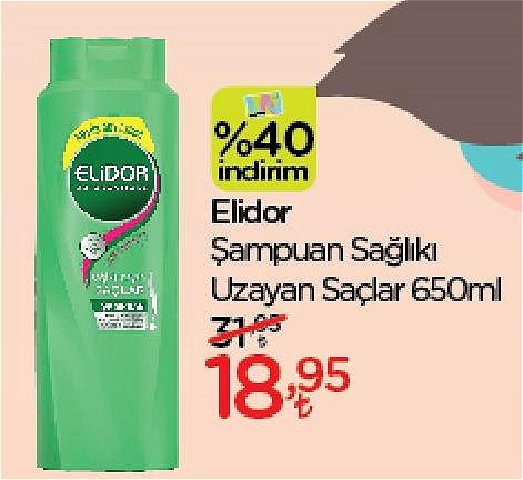 Elidor Şampuan Sağlıklı Uzayan Saçlar 650 ml image