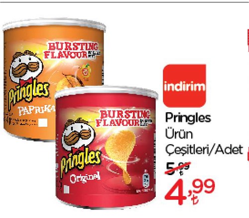 Pringles Ürün Çeşitleri/Adet image