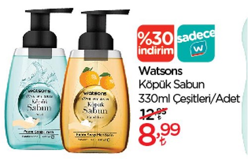 Watsons Köpük Sabun 330 ml Çeşitleri image