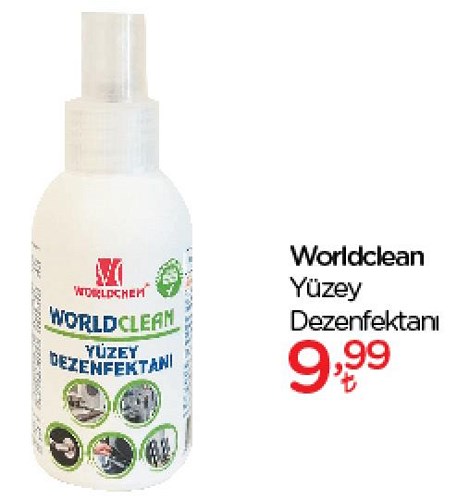 Worldclean Yüzey Dezenfektanı  image