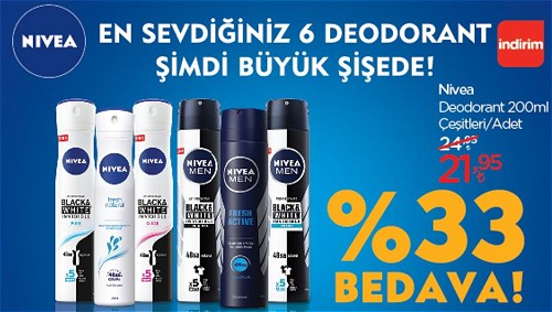 Nivea Deodorant 200 ml Çeşitleri image