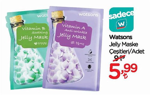 Watsons Jelly Maske Çeşitleri/Adet image