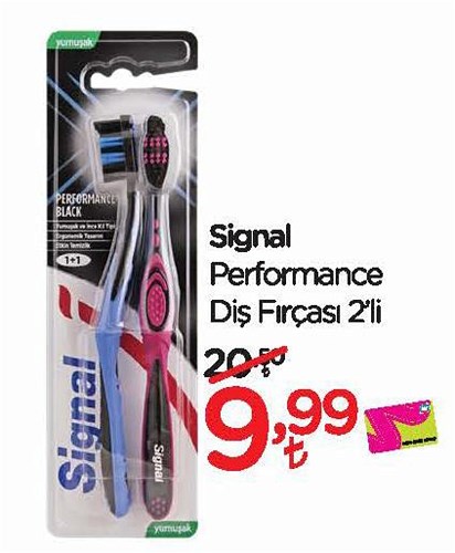 Signal Performance Diş Fırçası 2'li image