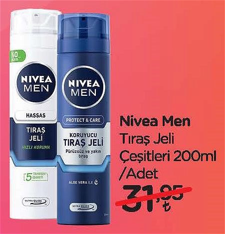 Nivea Men Tıraş Jeli Çeşitleri 200 ml image