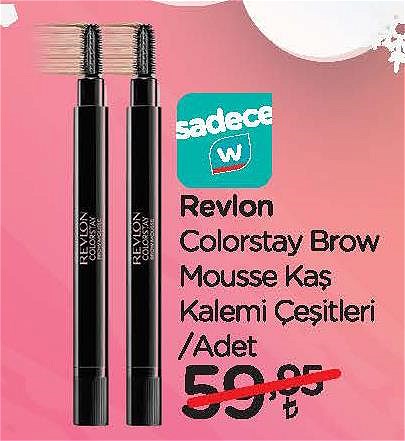 Revlon Colorstay Brow Mousse Kaş Kalemi Çeşitleri/Adet image