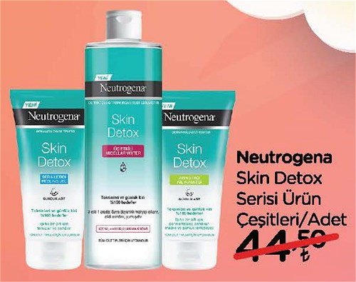 Neutrogena Skin Detox Serisi Ürün Çeşitleri/Adet image