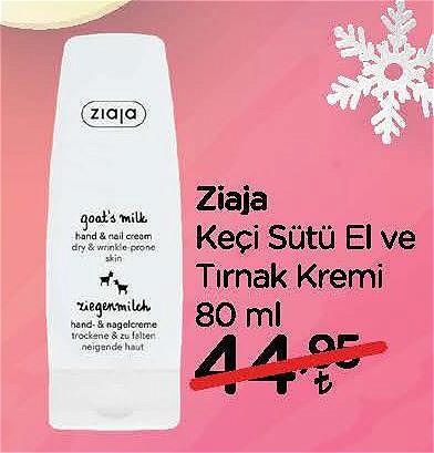 Ziaja Keçi Sütü El ve Tırnak Kremi 80 ml image