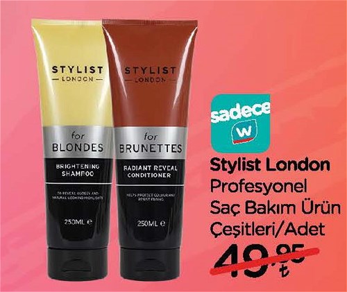 Stylist London Profesyonel Saç Bakım ürün Çeşitleri/Adet image