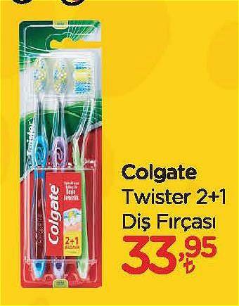 Colgate Twister 2+1 Diş Fırçası image