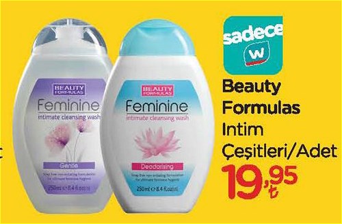 Beauty Formulas Intim Çeşitleri/Adet image