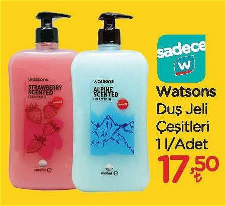 Watsons Duş Jeli Çeşitleri 1 l image