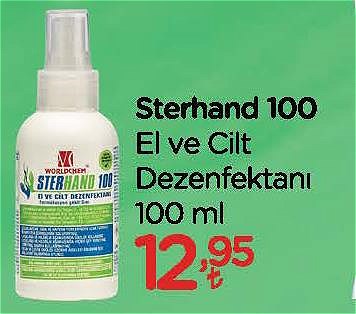 Sterhand 100 El ve Cilt Dezenfektanı 100 ml image