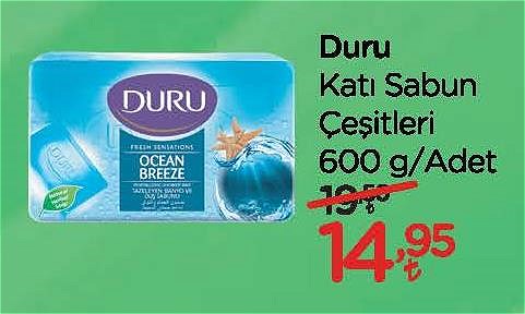 Duru Katı Sabun Çeşitleri 600 g image