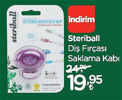 Steriball Diş Fırçası Saklama Kabı image