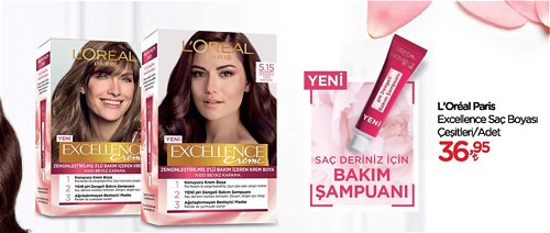 Loreal Paris Excellence Saç Boyası Çeşitleri/Adet image