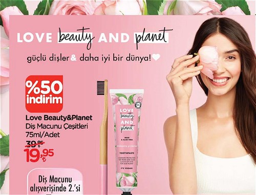 Love Beauty&Planet Diş Macunu Çeşitleri 75 ml image