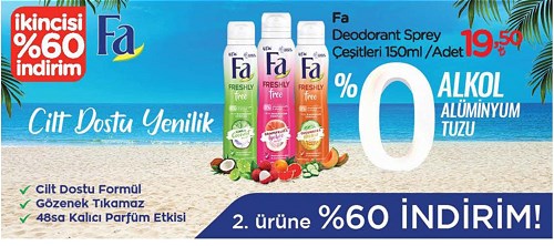 Fa Deodorant Sprey Çeşitleri 150 ml image