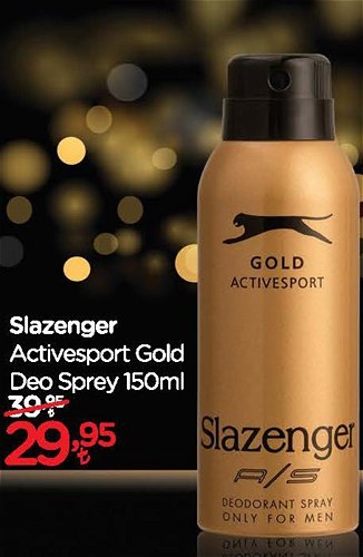 Slazenger Activesport Gold Deo Sprey 150 ml image