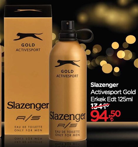 Slazenger Activesport Gold Erkek Edt 125 ml image