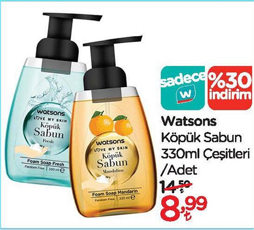 Watsons Köpük Sabun 330 ml Çeşitleri image