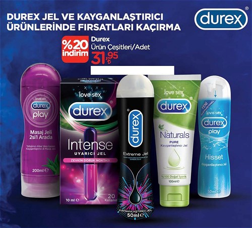 Durex Ürün Çeşitleri/Adet image