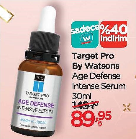 Target Pro By Watsons Age Defense Intense Serum 30 ml image