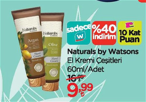 Naturals by Watsons El Kremi Çeşitleri 60 ml image