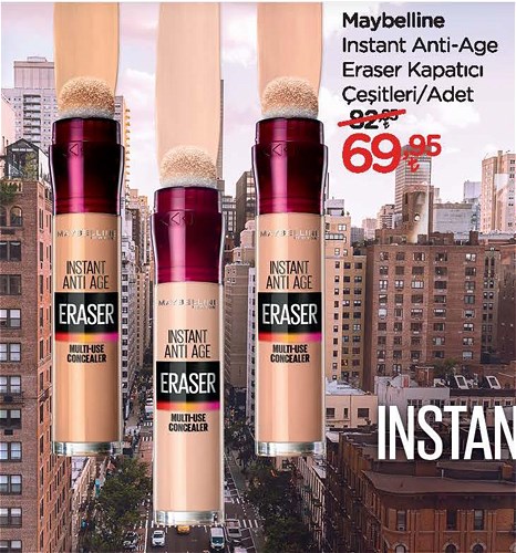 Maybelline Instant Anti-Age Eraser Kapatıcı Çeşitleri/Adet image