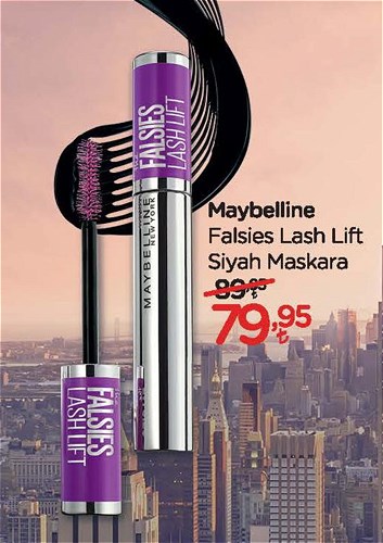 Maybelline Falsies Lash Lift Siyah Maskara image