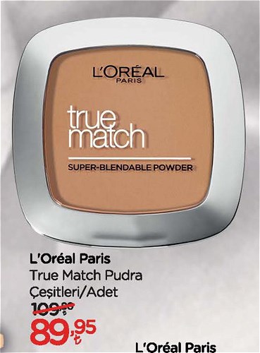 Loreal Paris True Match Pudra Çeşitleri/Adet image