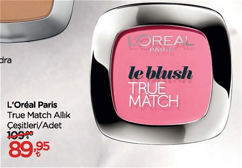 Loreal Paris True Match Allık Çeşitleri/Adet image