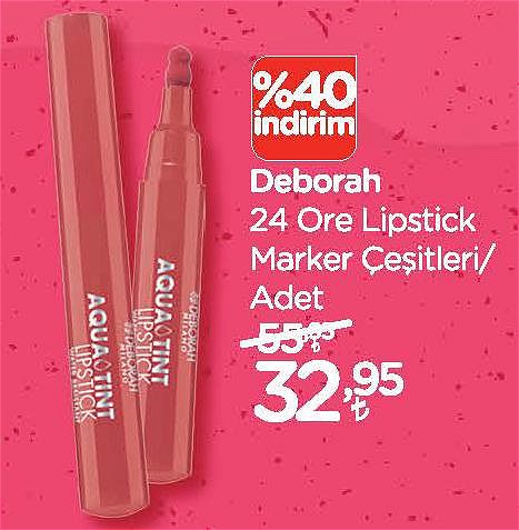 Deborah 24 Ore Lipstick Marker Çeşitleri/Adet image