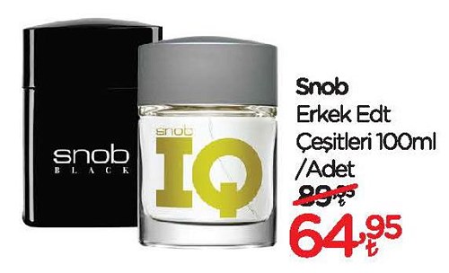 Snob Erkek Edt Çeşitleri 100 ml image