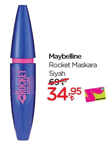 Maybelline Rocket Maskara Siyah image