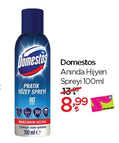 Domestos Anında Hijyen Spreyi 100 ml image