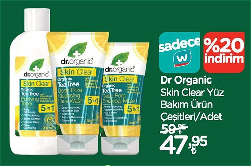 Dr. Organic Skin Clear Yüz Bakım Ürün Çeşitleri/Adet image