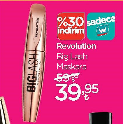 Revolution Big Lash Maskara image